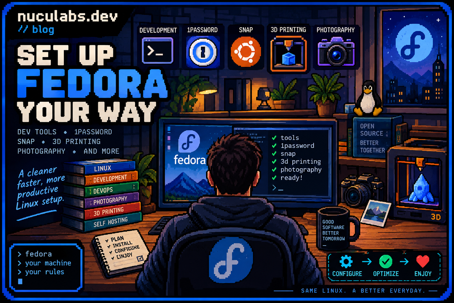 Automating my Fedora setup