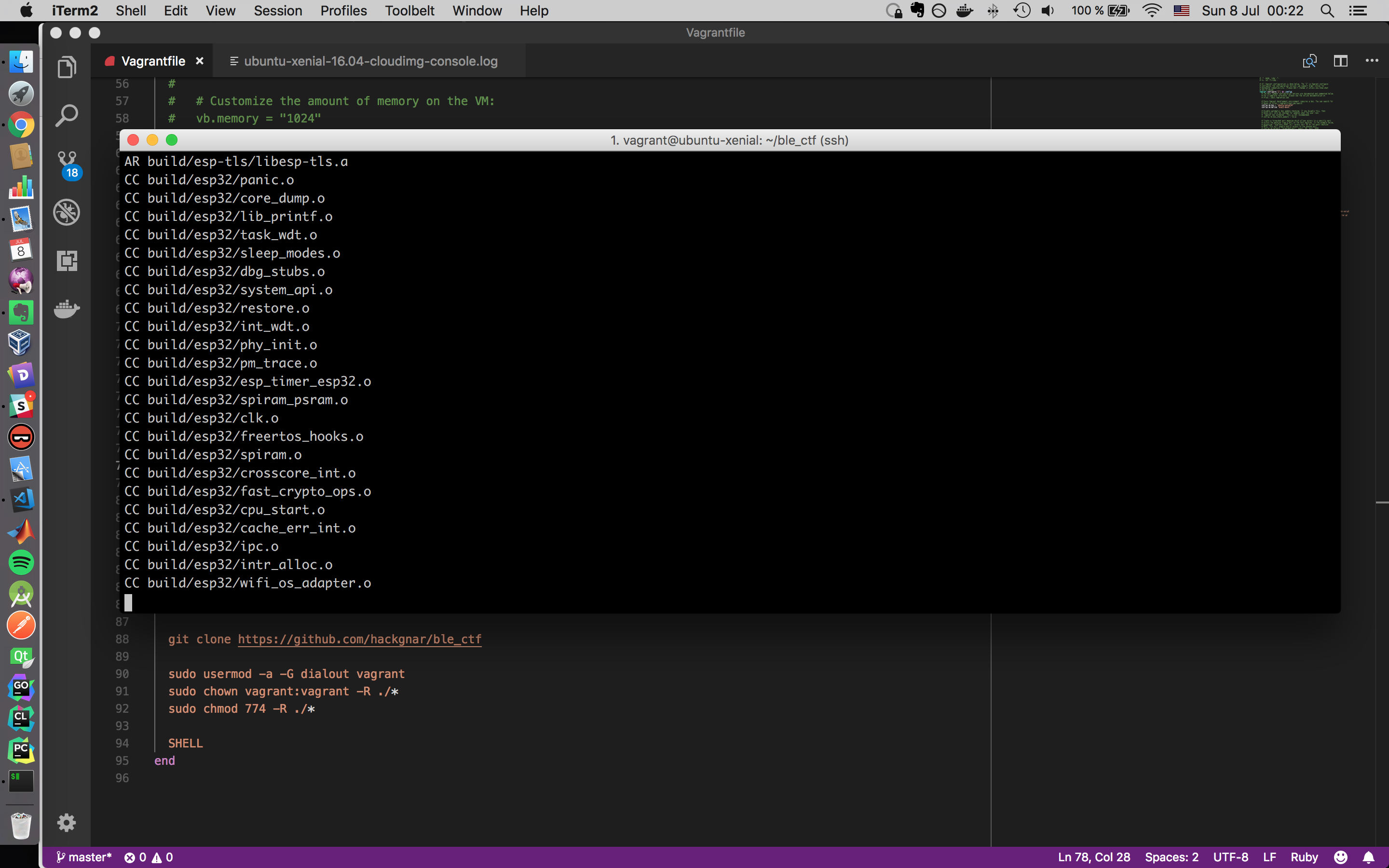 BLE CTF: How to flash the ESP32